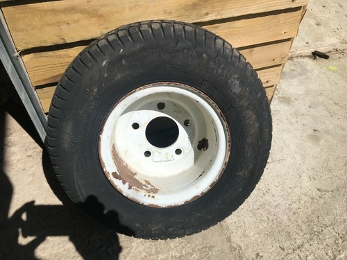 Rear wheel and tyre - , x