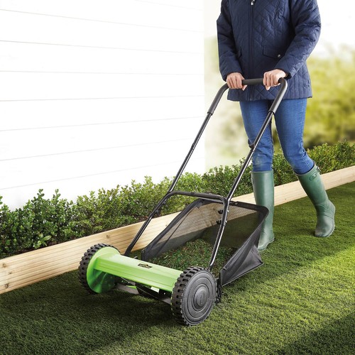 Manual hand push lawn - manual, mower
